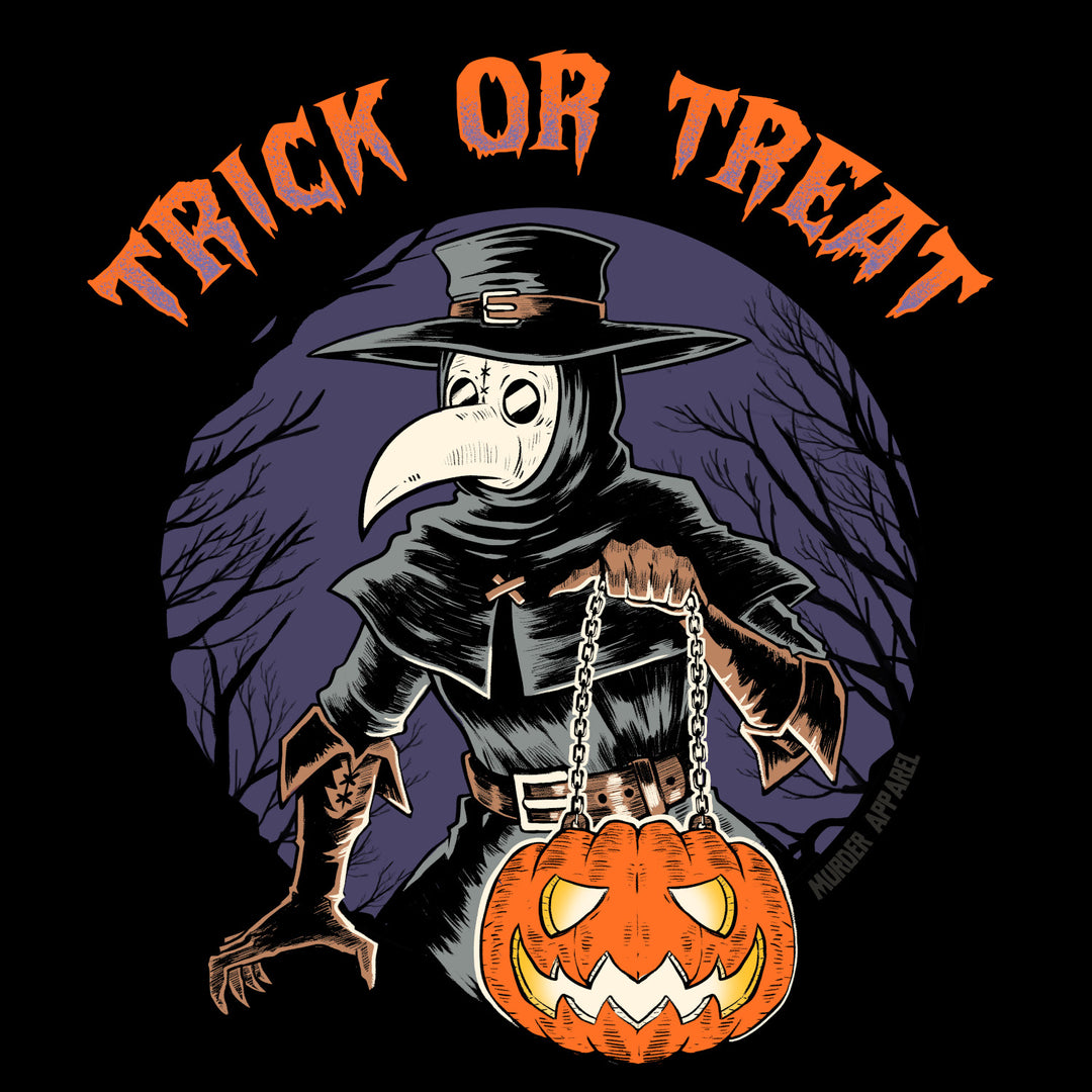Trick Or Treat Plague Doctor T-shirt
