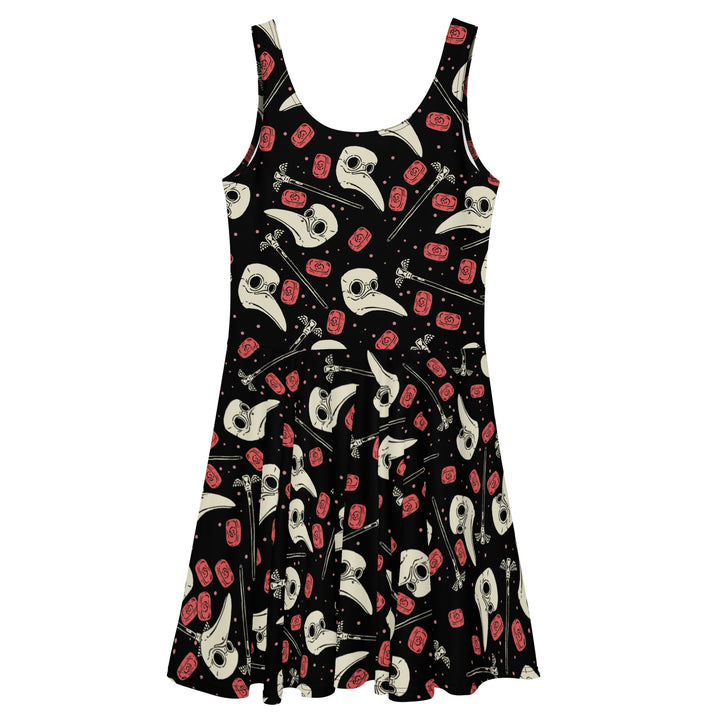 Plague Doctor Skater Dress