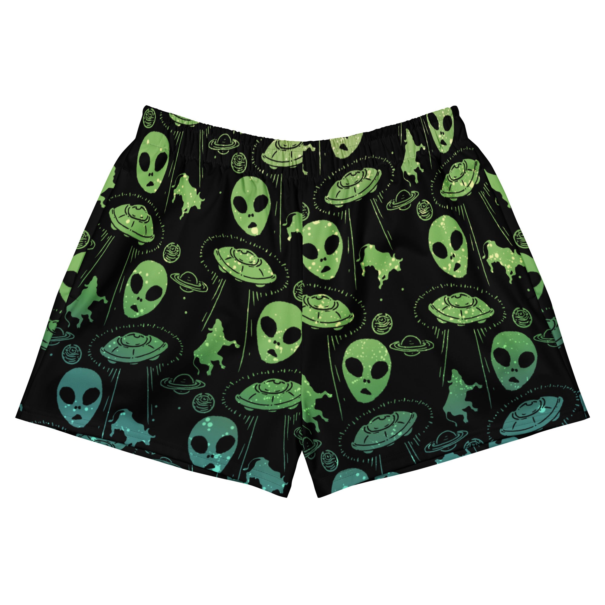 美品 UFO upper field one NYS2 SHORTS UPD5 Aliens and UFOs Shorts – Murder Apparel