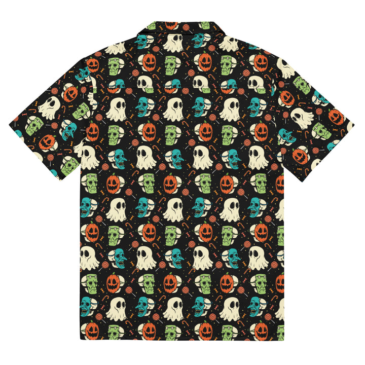 Retro Halloween Button-up