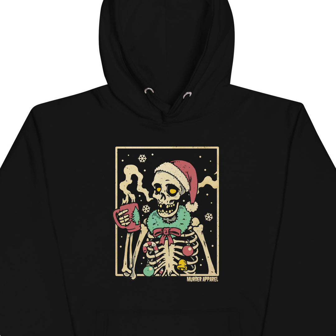 Christmas Coffee Skeleton Hoodie