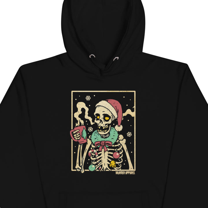 Christmas Coffee Skeleton Hoodie