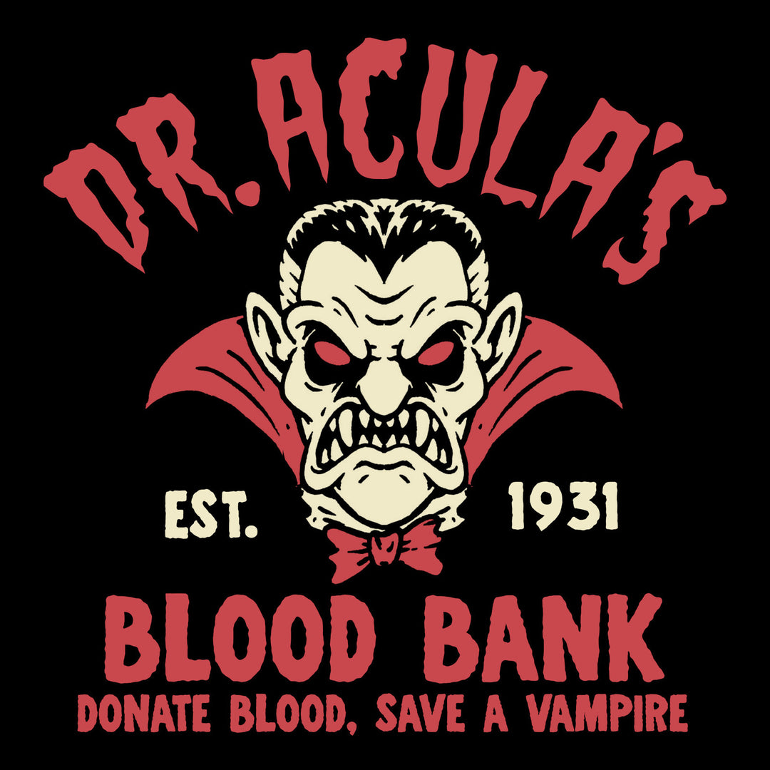 Dr. Acula's Blood Bank T-shirt