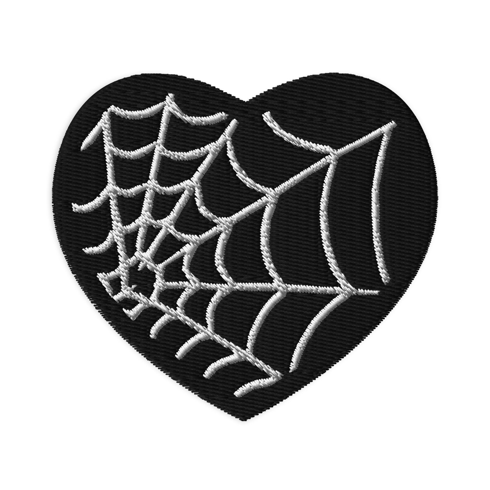 Spider Heart Patch Murder Apparel spider-heart-patch-murder-apparel