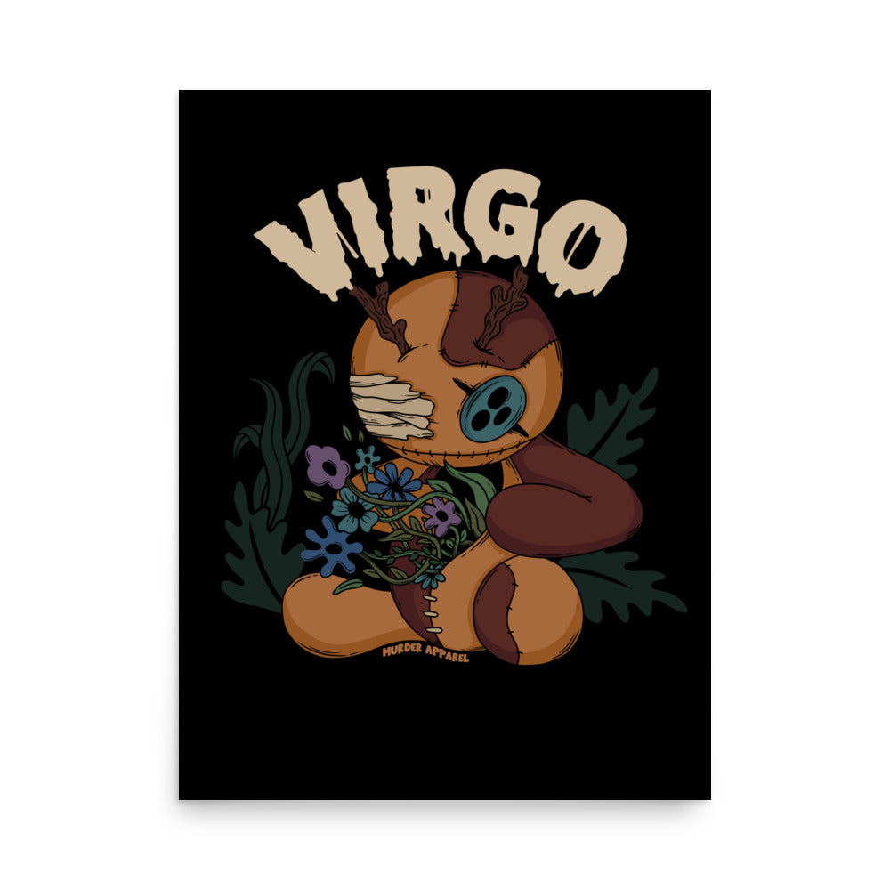Virgo Voodoo Doll Poster