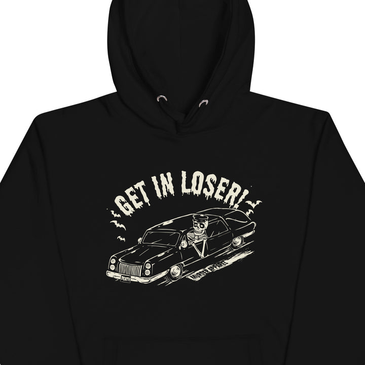 Get In Loser Hearse Hoodie