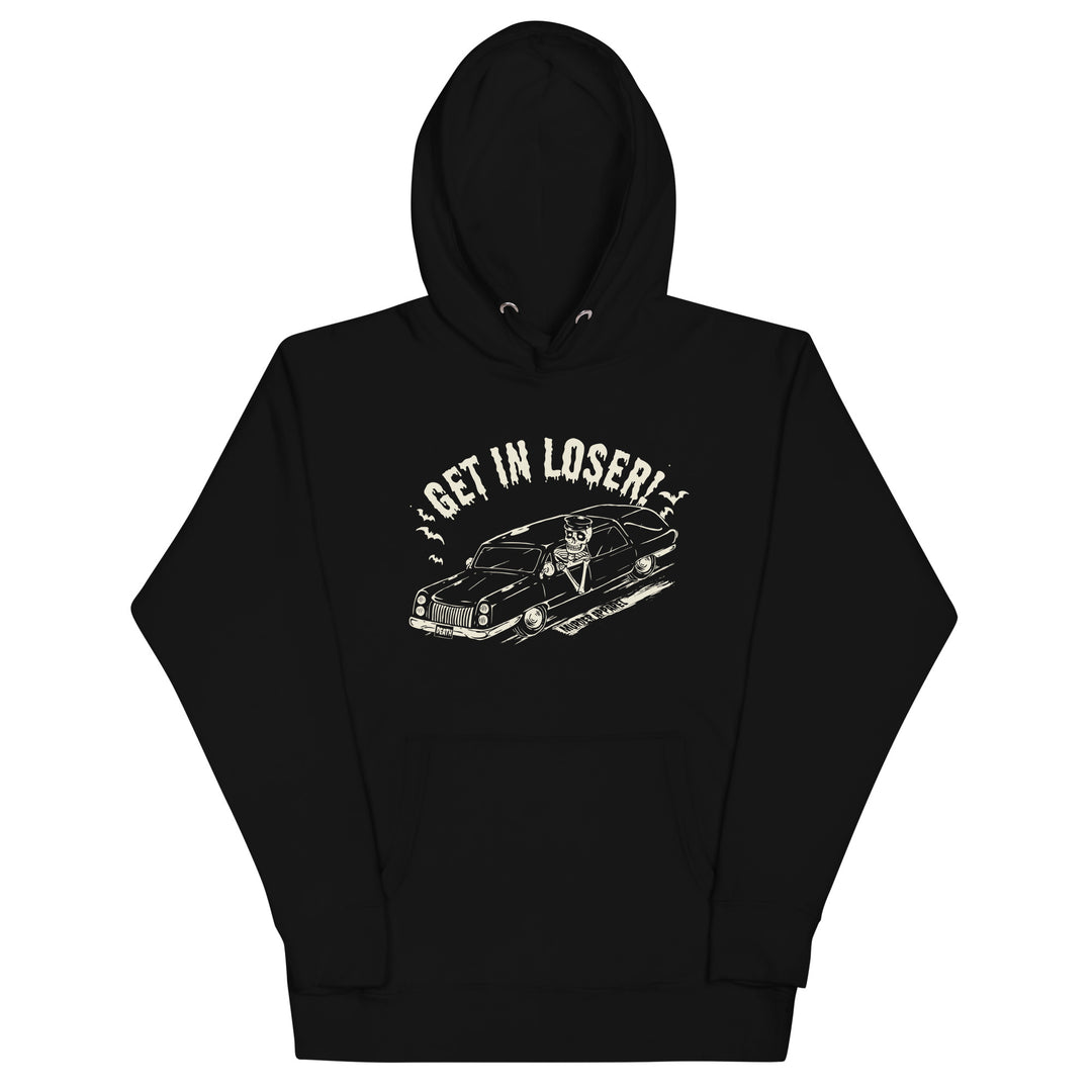 Get In Loser Hearse Hoodie