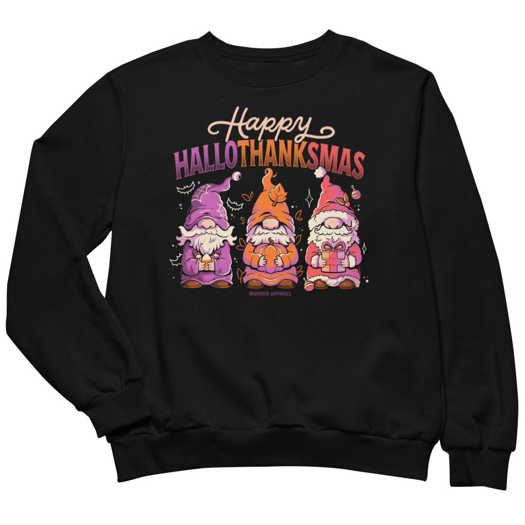 Hallothanksmas Gnome Sweatshirt