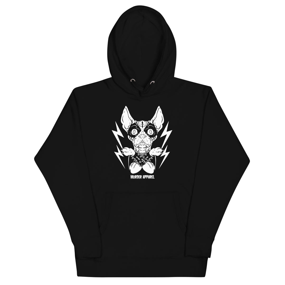 Black Metal Sphynx Hoodie