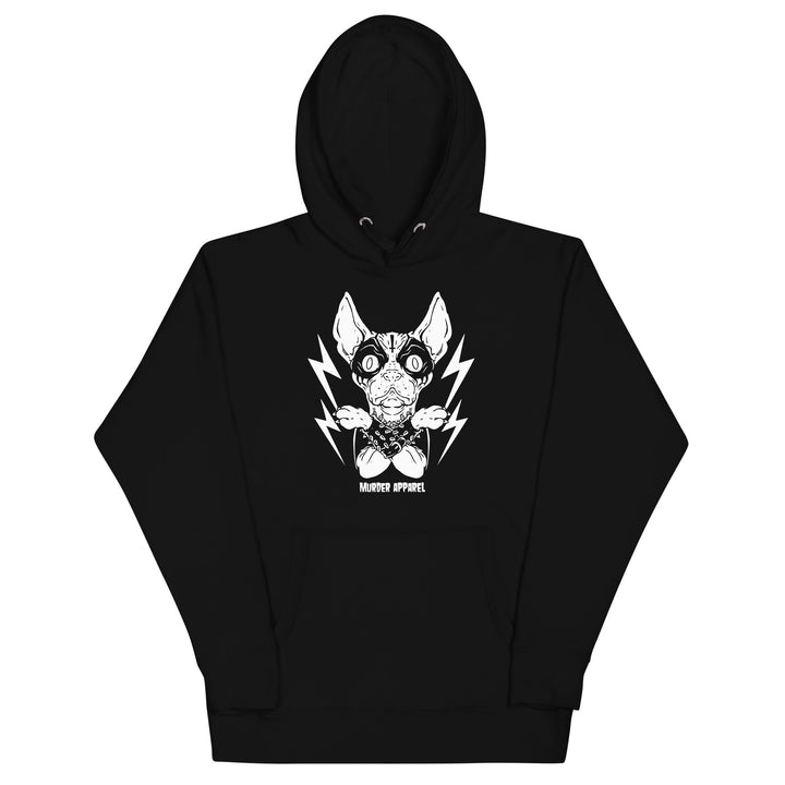 Black Metal Sphynx Hoodie