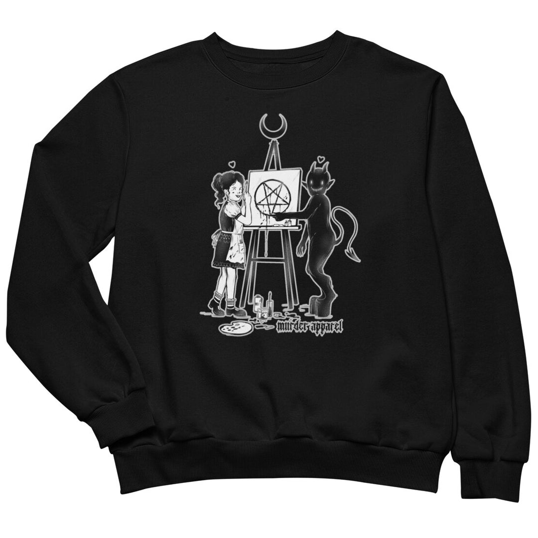 Satan Paint Night Sweatshirt