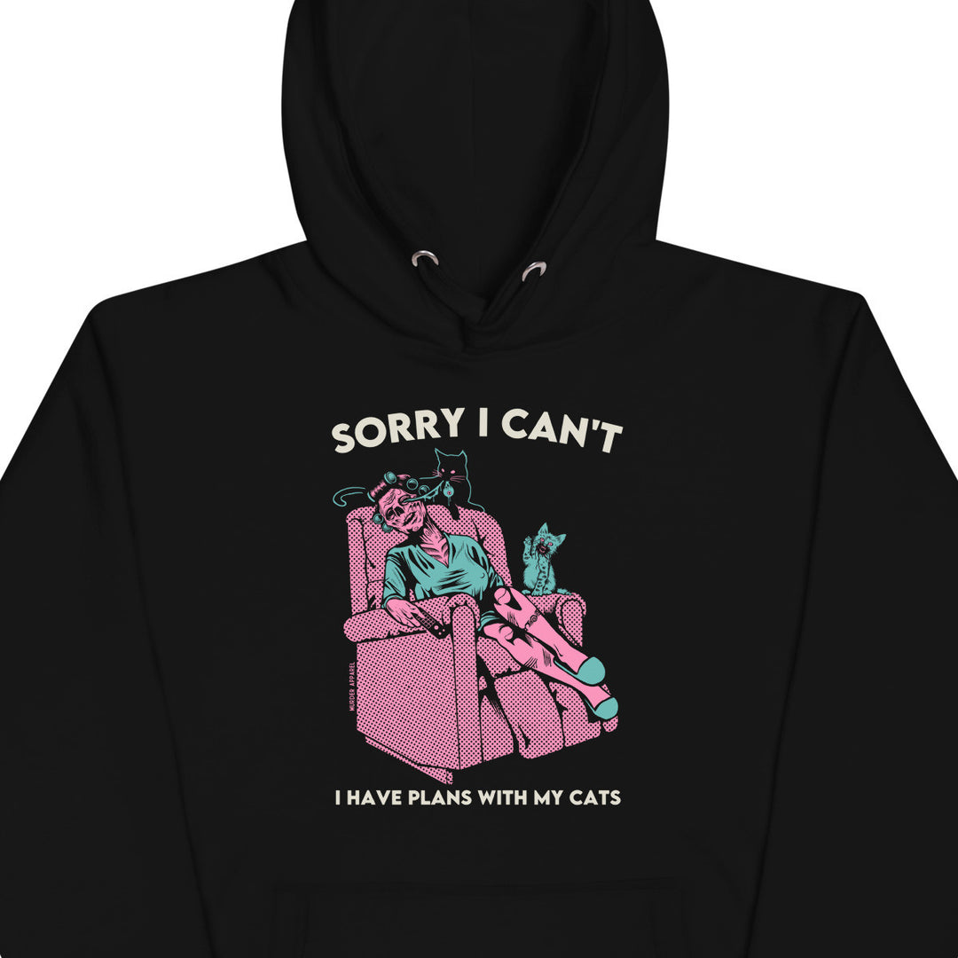 I Have Plans With My Cats Hoodie