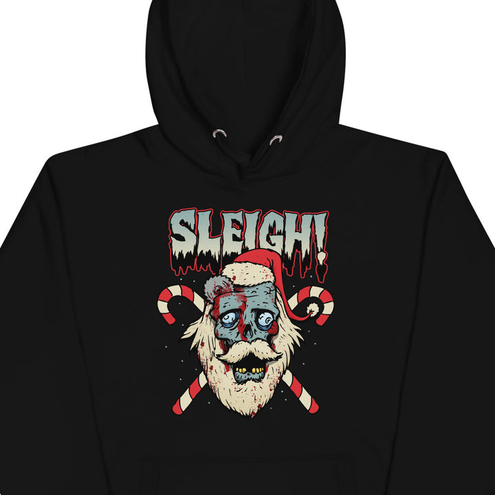 Zombie Santa Sleigh Hoodie