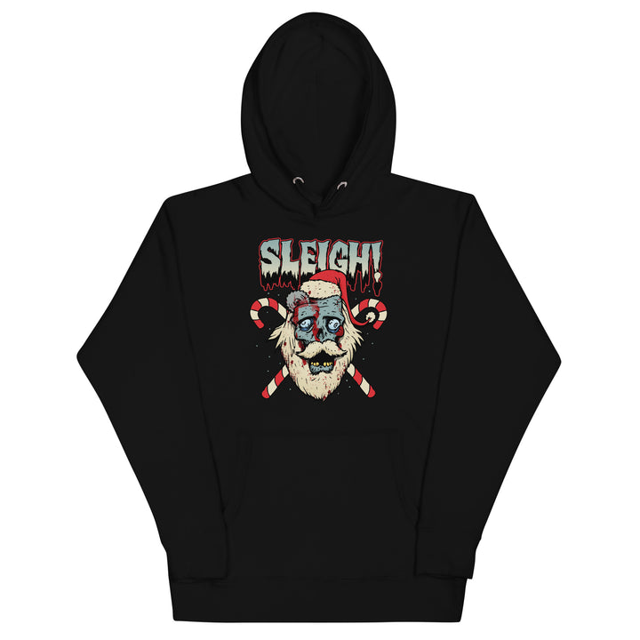 Zombie Santa Sleigh Hoodie