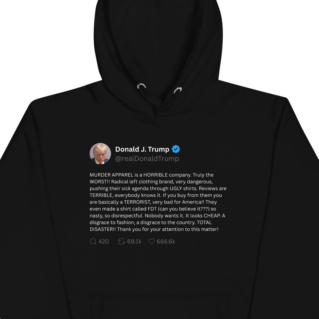 Trump Tweet Hoodie