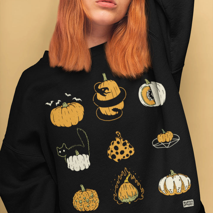 9 Pumpkins Sweatshirt - Murder Apparel
