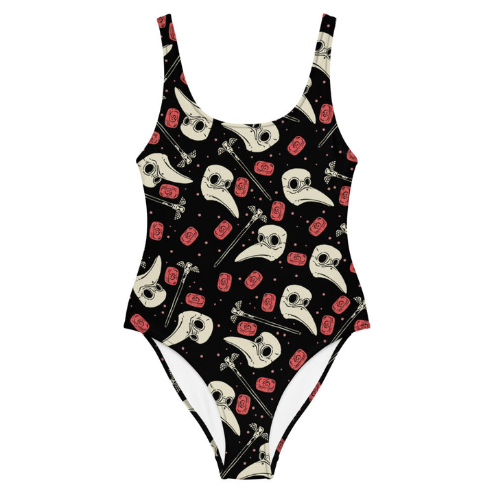 Plague Doctor Soap One-Piece Swimsuit - Murder Apparel