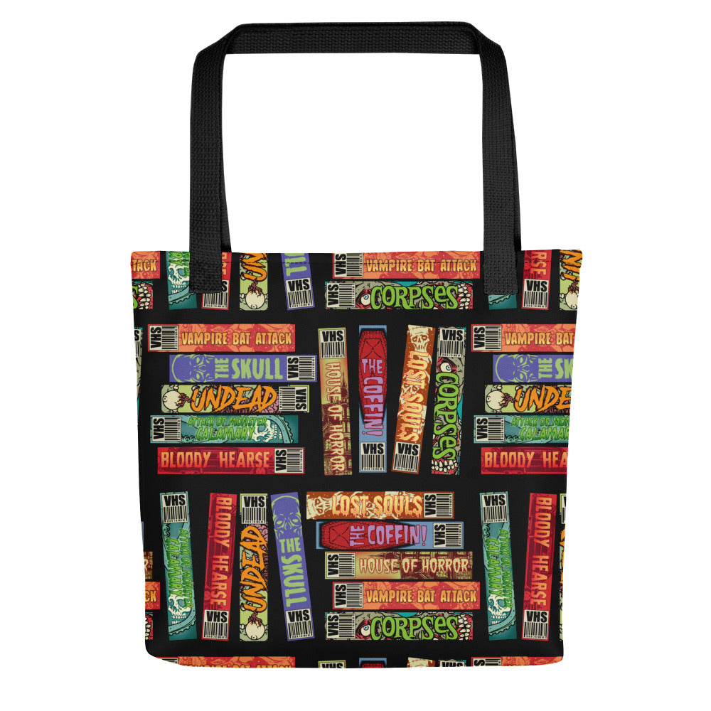 Vintage Horror VHS Tote