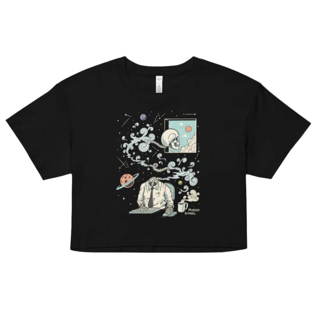 Spacing Out Crop Top