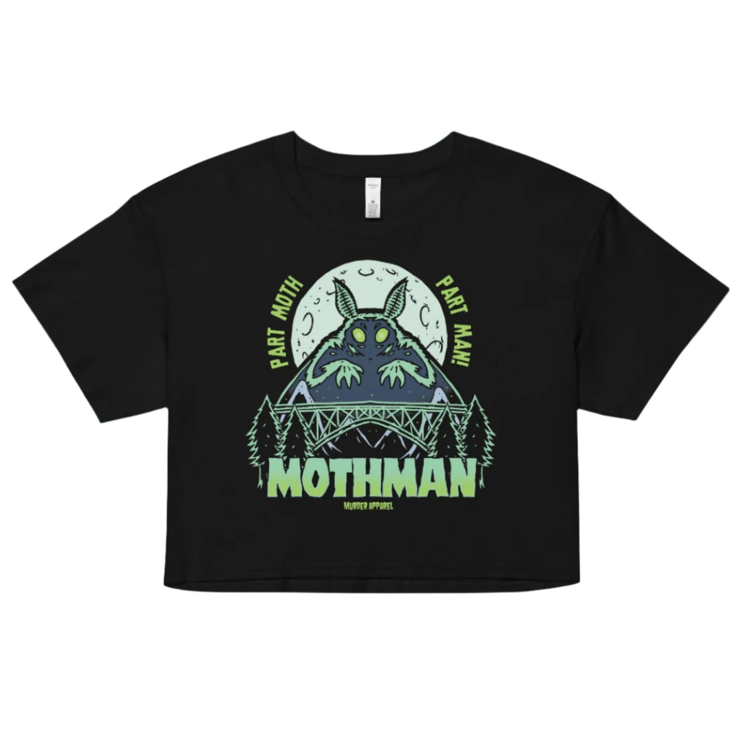 Mothman Retro Crop Top