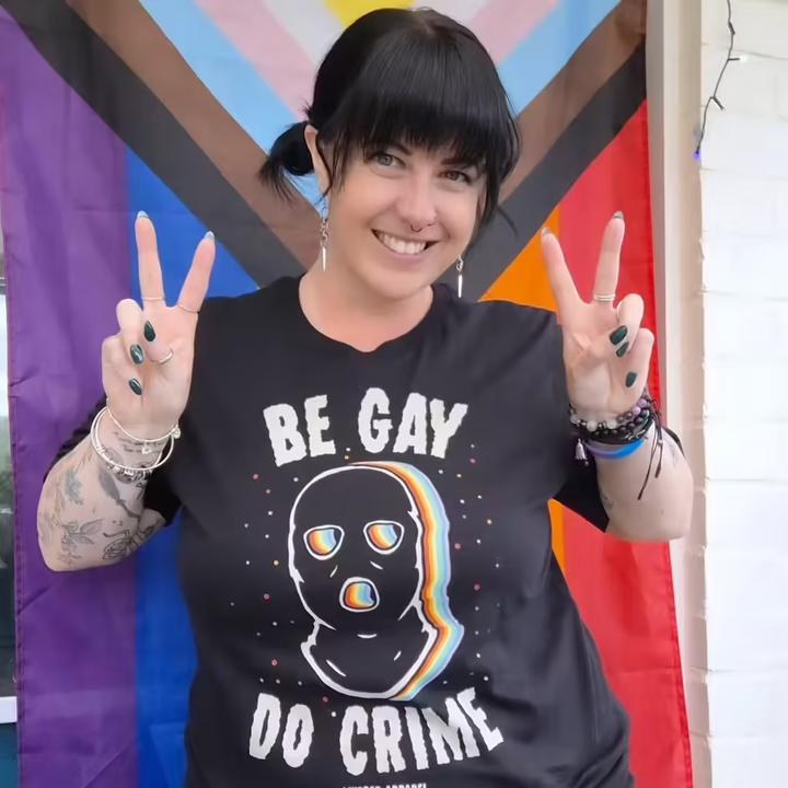 Be Gay Do Crime T-Shirt - Murder Apparel