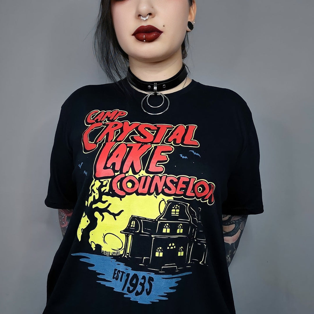 Camp Crystal Lake Counselor T-Shirt - Murder Apparel