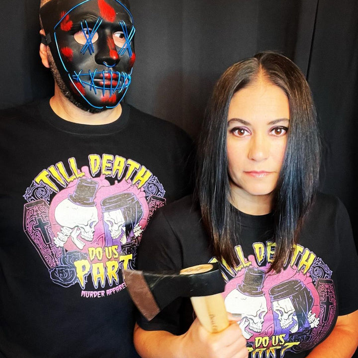 Till Death Do Us Part T-Shirt - Murder Apparel