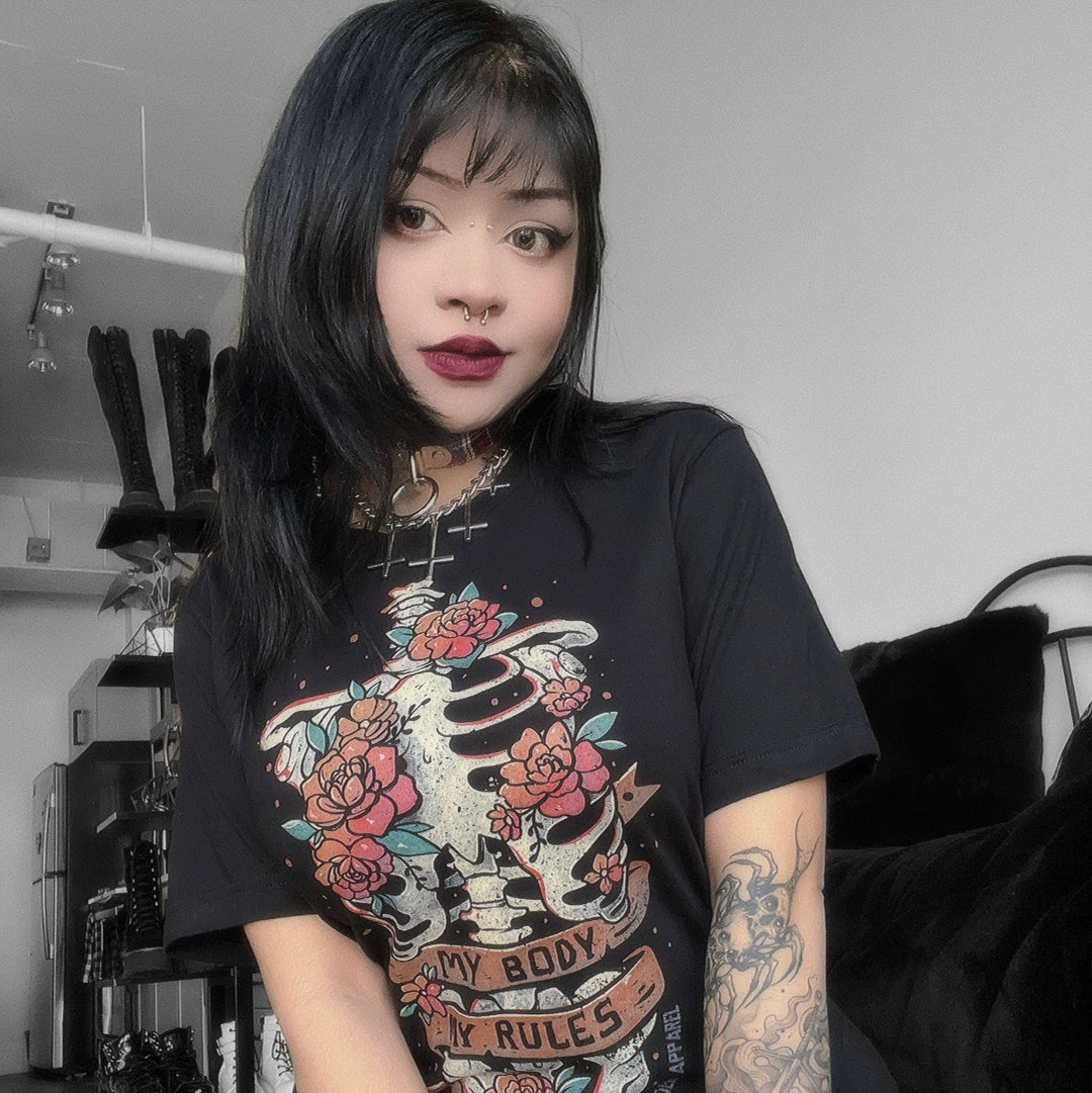 My Body My Rules T-Shirt - Murder Apparel
