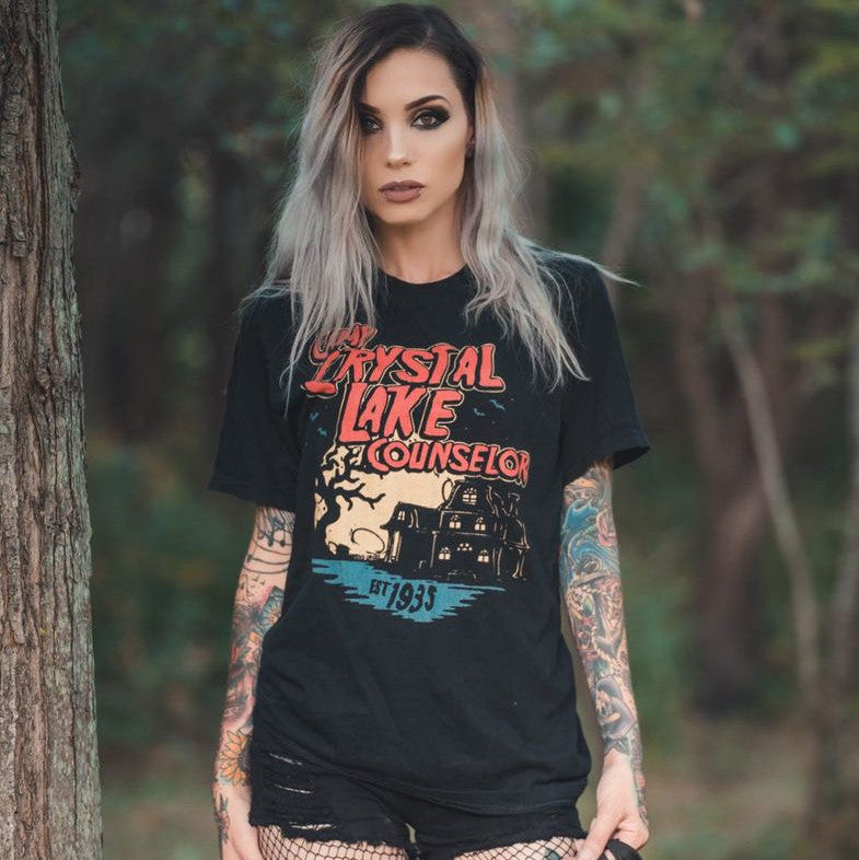Camp Crystal Lake Counselor T-Shirt - Murder Apparel