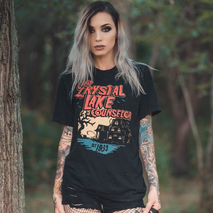Camp Crystal Lake Counselor T-Shirt - Murder Apparel