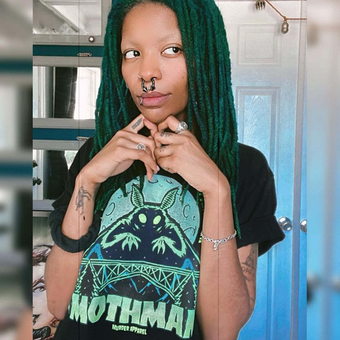 Mothman Retro T-Shirt - Murder Apparel