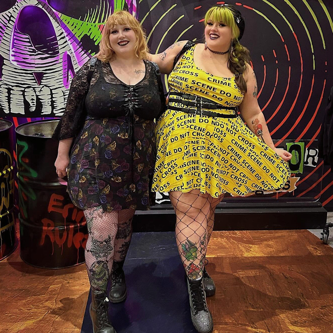 Crime Scene Skater Dress - Murder Apparel