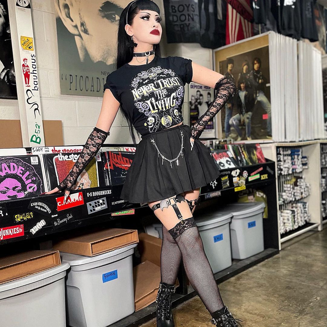 Never Trust The Living T-Shirt - Murder Apparel