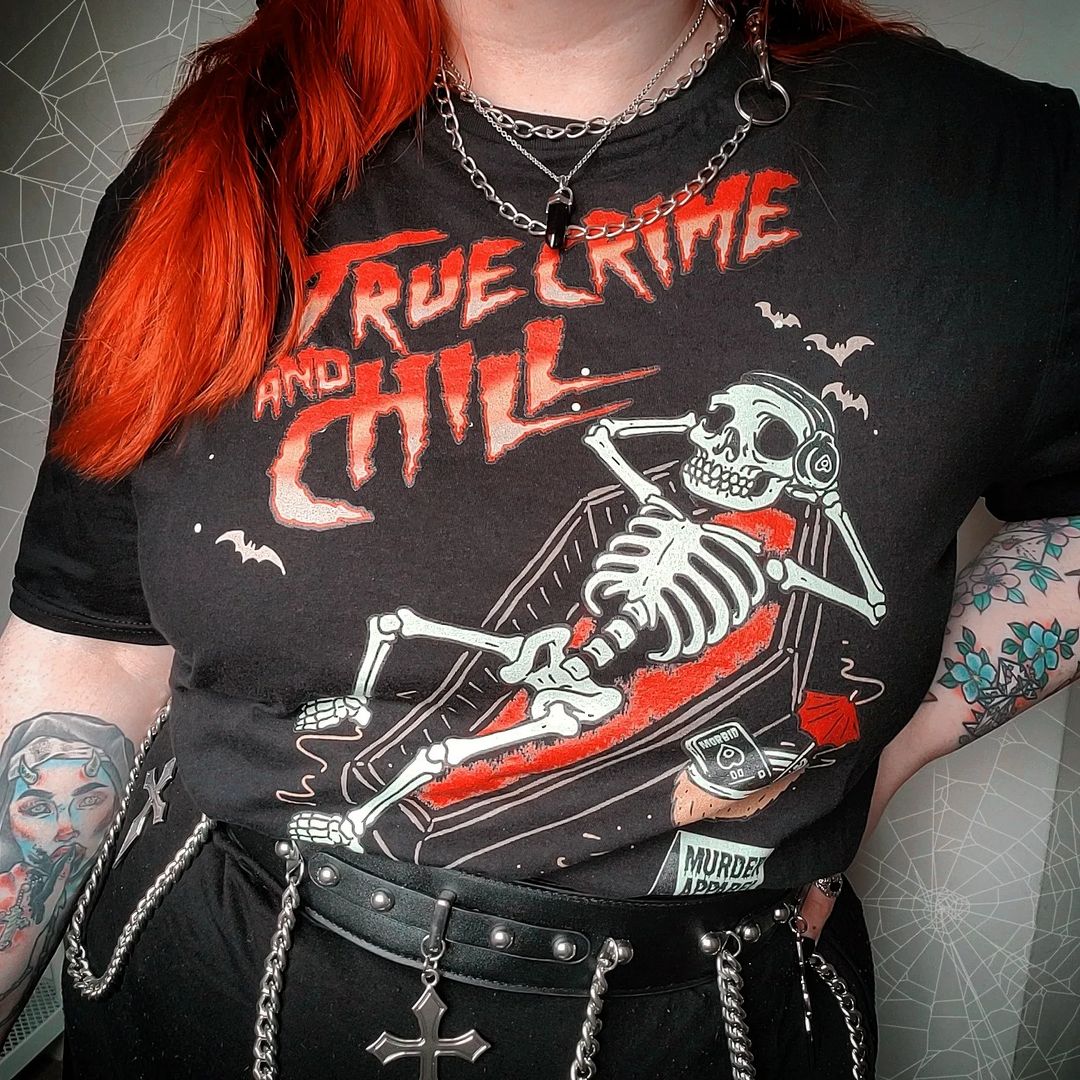 True Crime And Chill T-Shirt - Murder Apparel