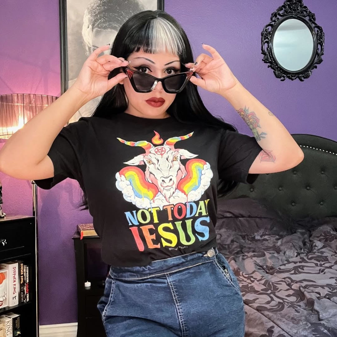 Not Today Jesus T-shirt