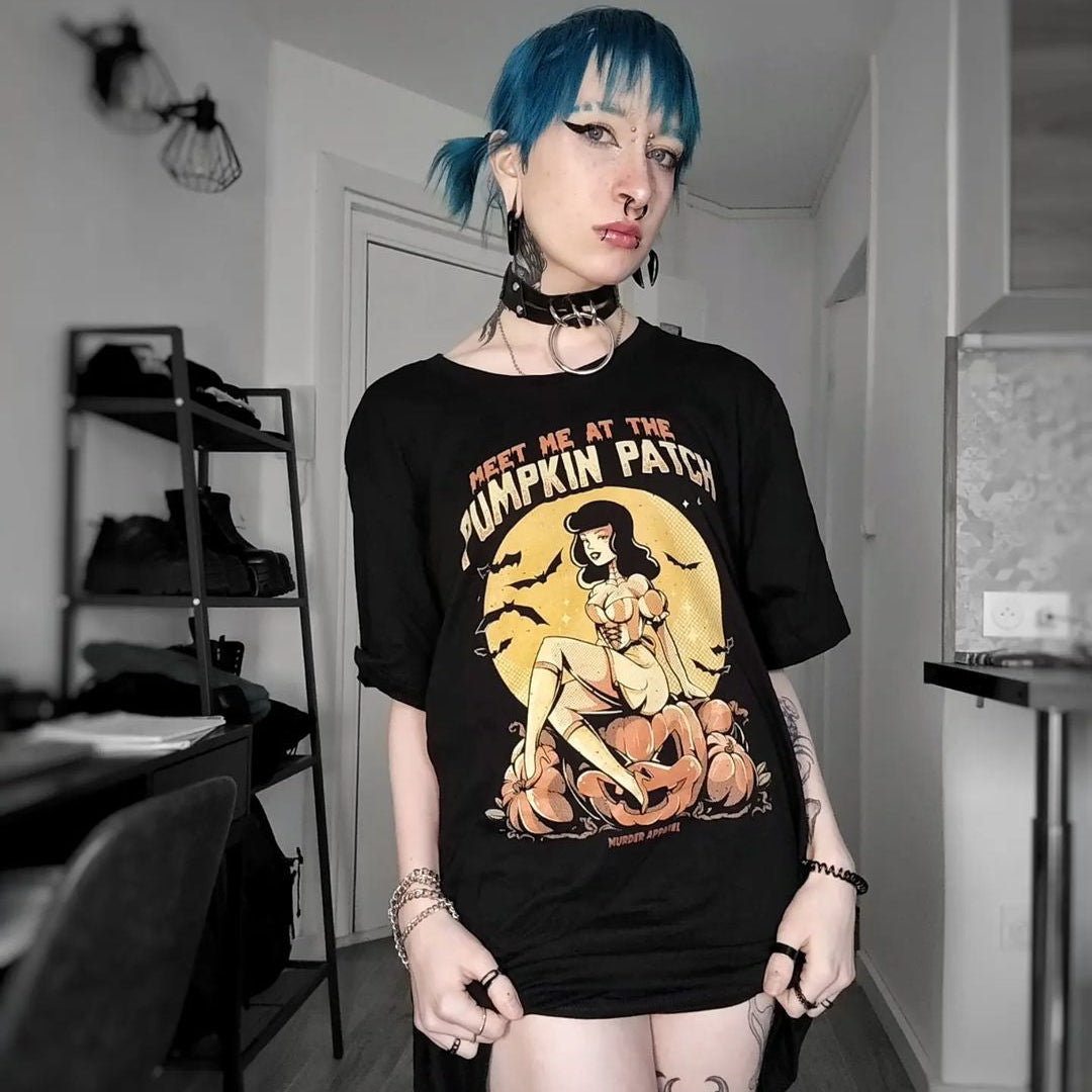 Meet Me At The Pumpkin Patch T-Shirt - Murder Apparel