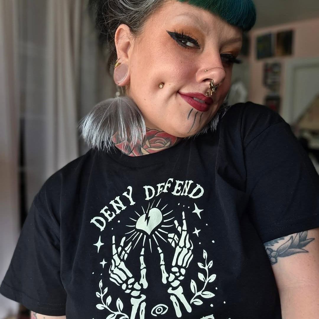 Deny Defend Depose T-shirt - Murder Apparel