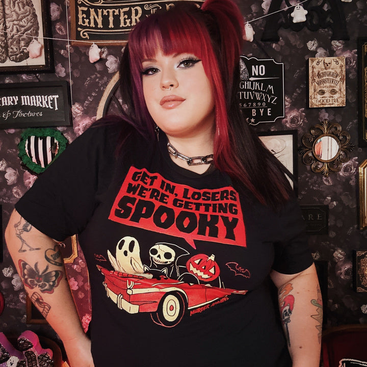 We're Getting Spooky T-shirt - Murder Apparel