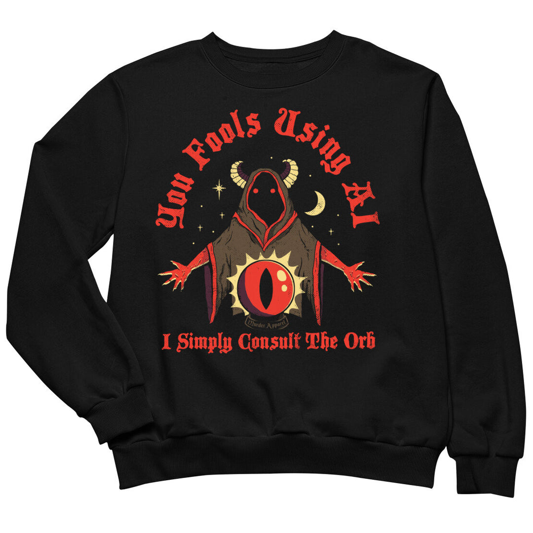 AI Sucks Sweatshirt - Murder Apparel