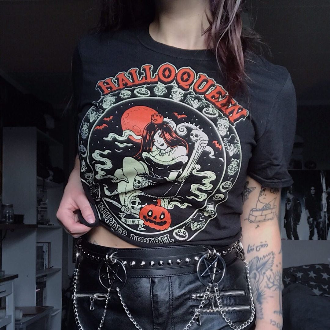 Halloqueen T-Shirt - Murder Apparel