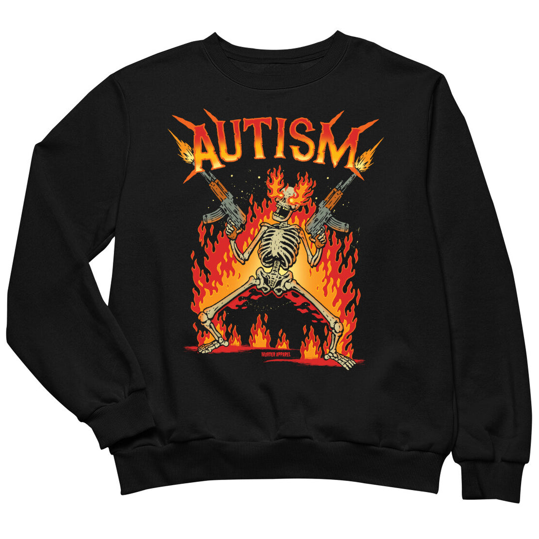 Autism Sweatshirt - Murder Apparel
