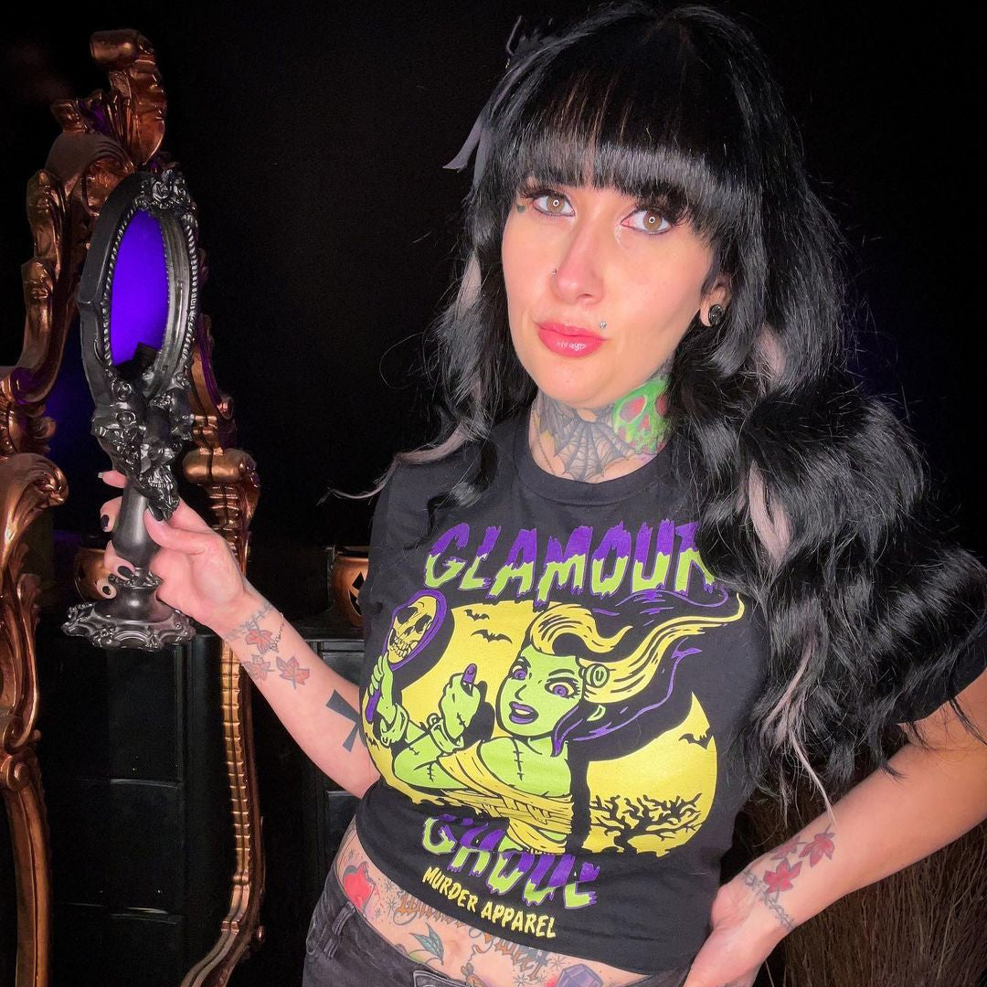 Glamour Ghoul T-Shirt - Murder Apparel