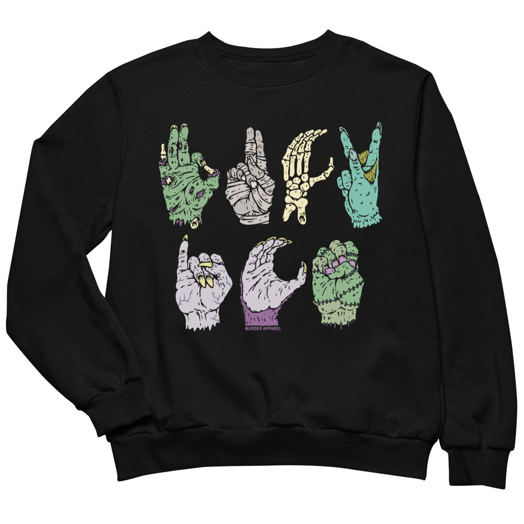 Fuck ICE ASL Sweatshirt