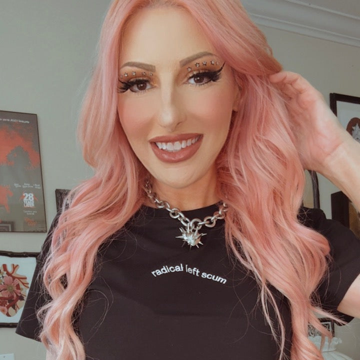 Radical Left Scum Crop Top