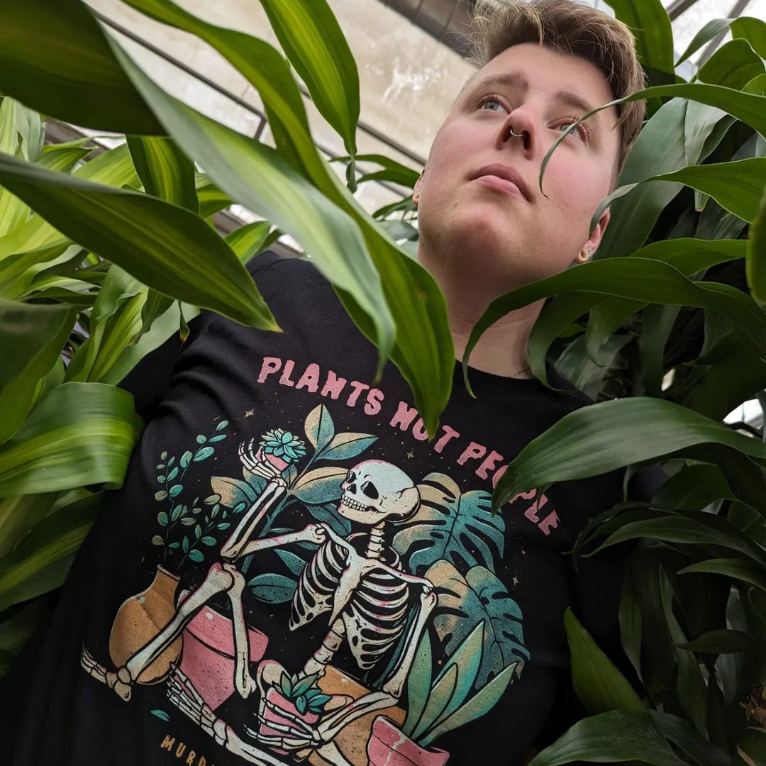 Plants Not People T-Shirt - Murder Apparel