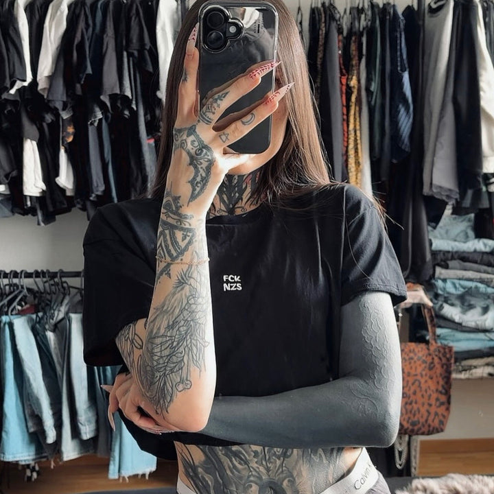 FUK NZS Crop Top - Murder Apparel
