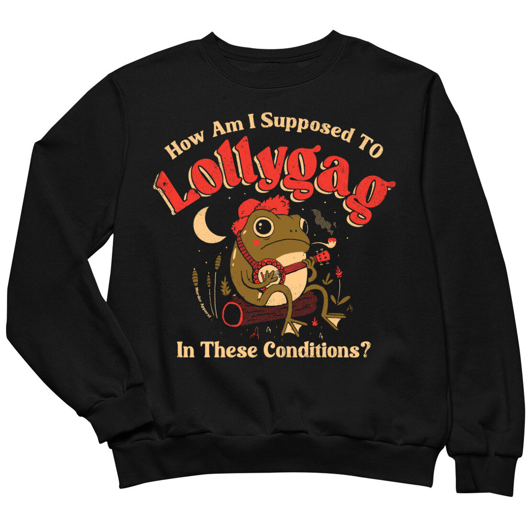 Lollygag Frog Sweatshirt