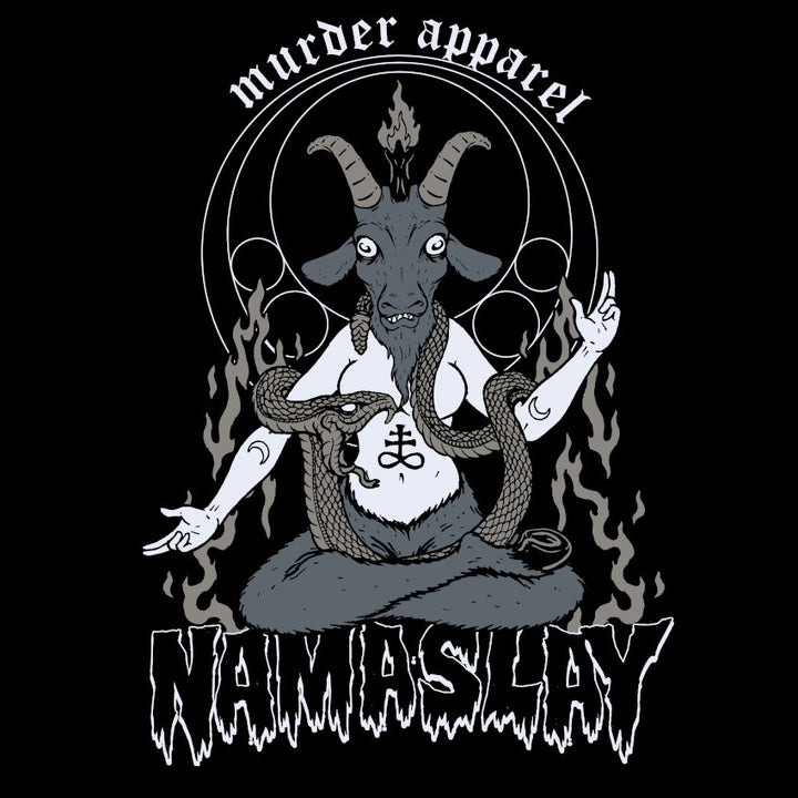 Baphomet Namaslay Yoga T-Shirt