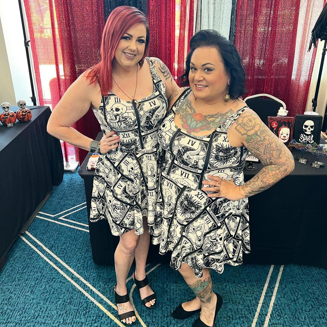 Witch Tarot Skater Dress - Murder Apparel