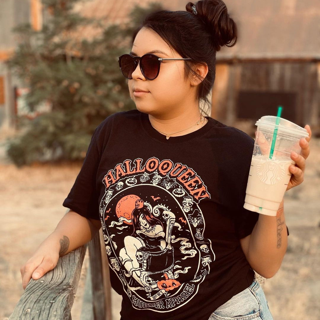 Halloqueen T-Shirt - Murder Apparel